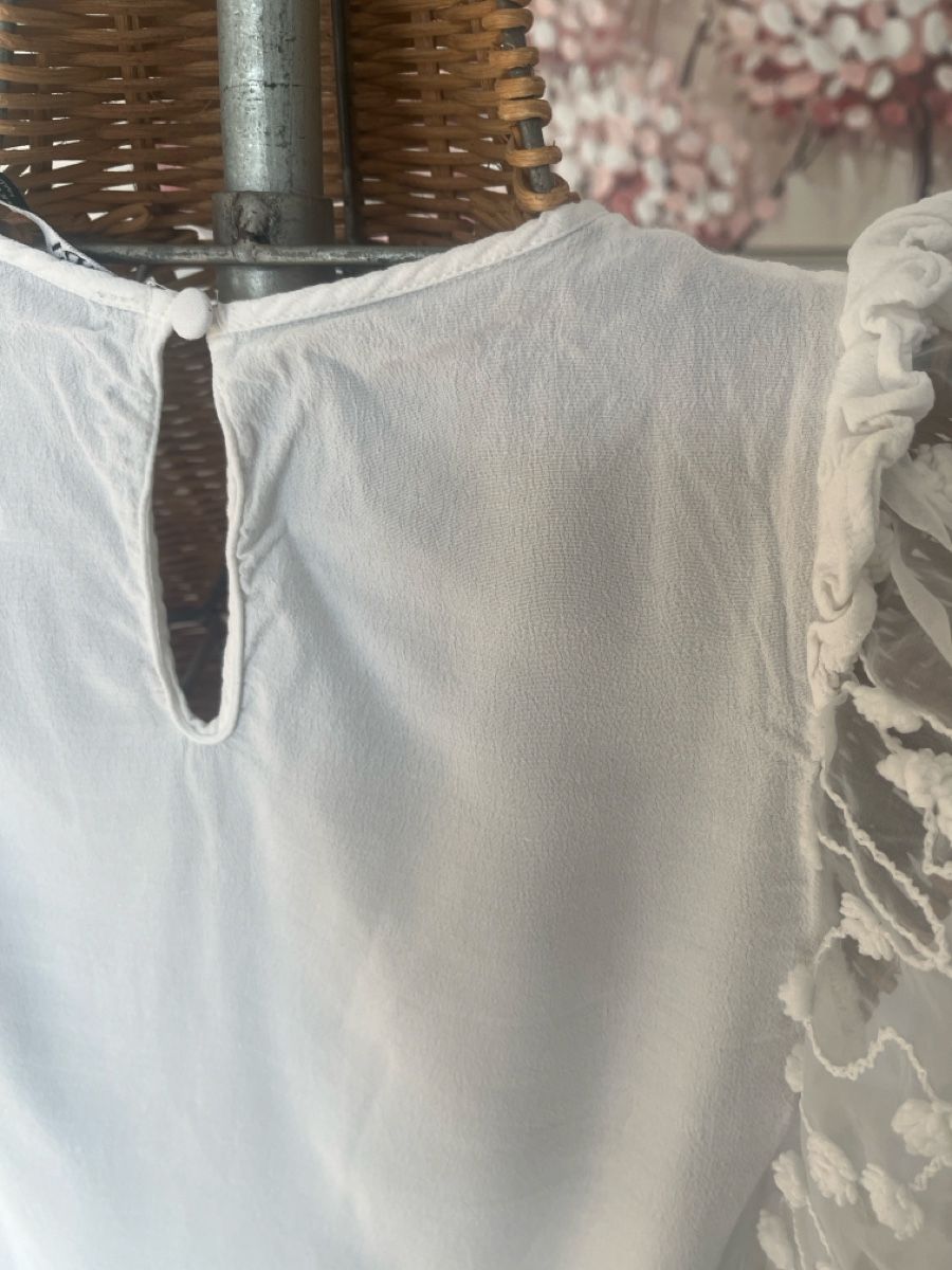Zara Camicette: Bluse mit Spitzenaermeln, Zara, XS – Usato da Solothurn venduto da Bobesch08 4