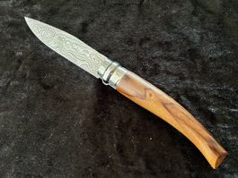 Opinel Effilé N°8, Klinge Balbach-Leo-Damast®I von Andy Haas