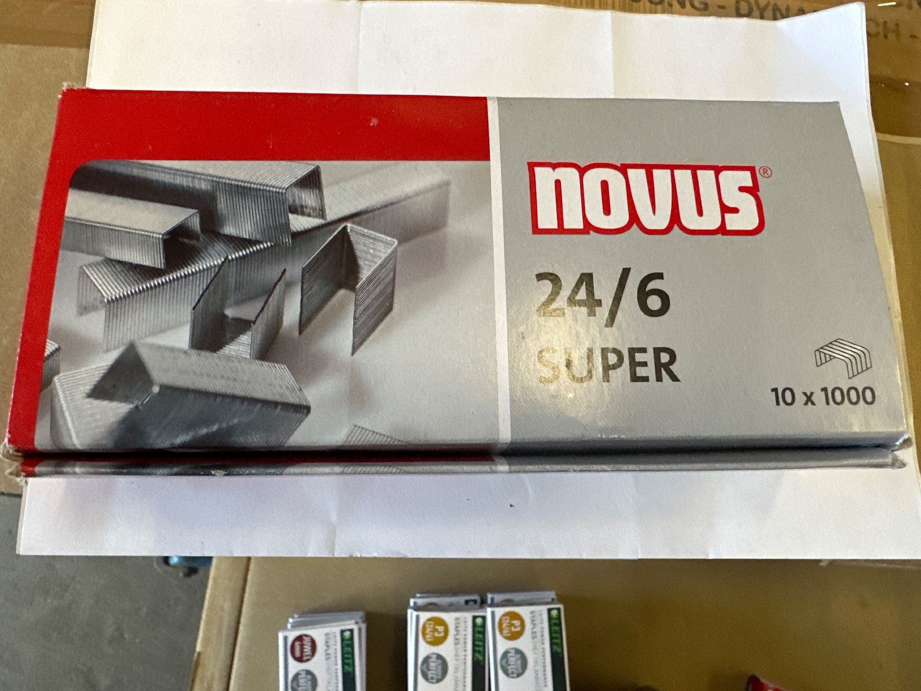 Macchine rilegatrici: 10 Pack Heftklammer 24/6 – Nuovo e nell'imballaggio originale da Necker venduto da liq24