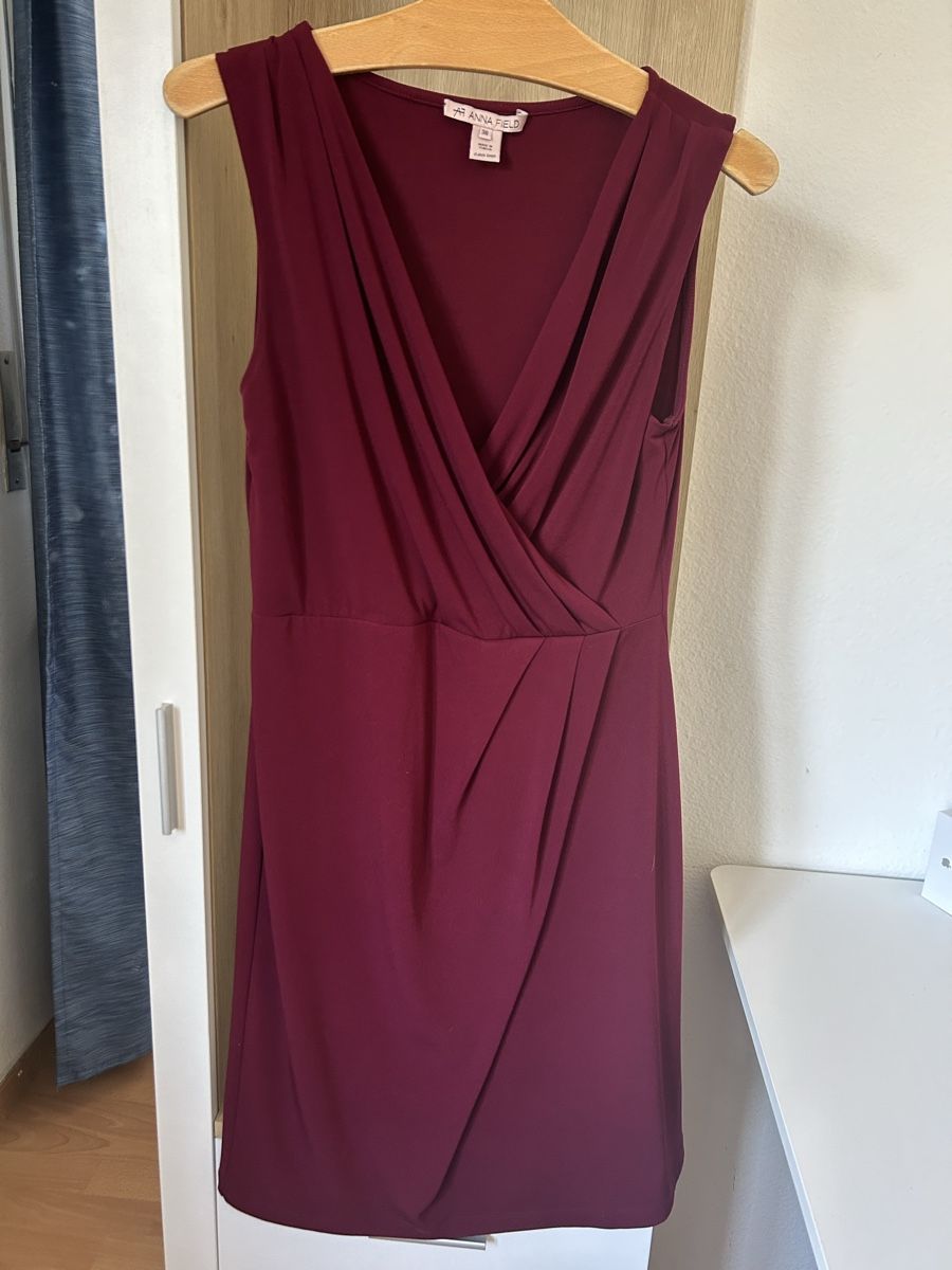 Anna Field Kleider: Robe bordeaux Anna Field taille 38 – Neu (gemäss Beschreibung) aus  von