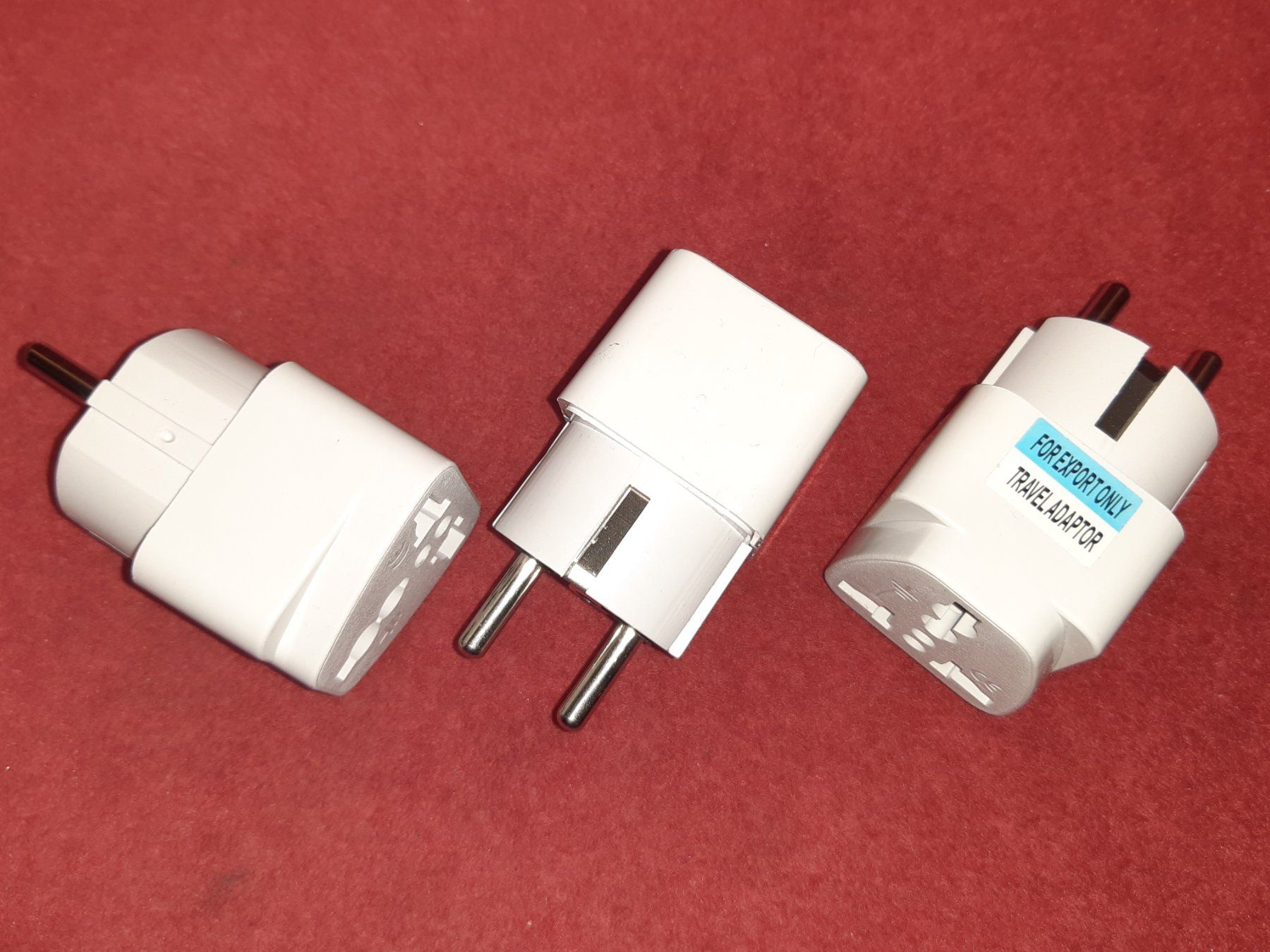 Unità & Adattatore: Reisestecker 3er - Set Schuko! – Nuovo (secondo la descrizione) da Lohn-Ammannsegg venduto da Molch7 4