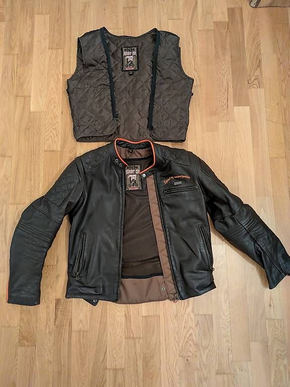 Giacche: Motorrad Lederjacke IXS Eliott Gr. EU 52 – Usato da Luzern venduto da moshpit_17 1