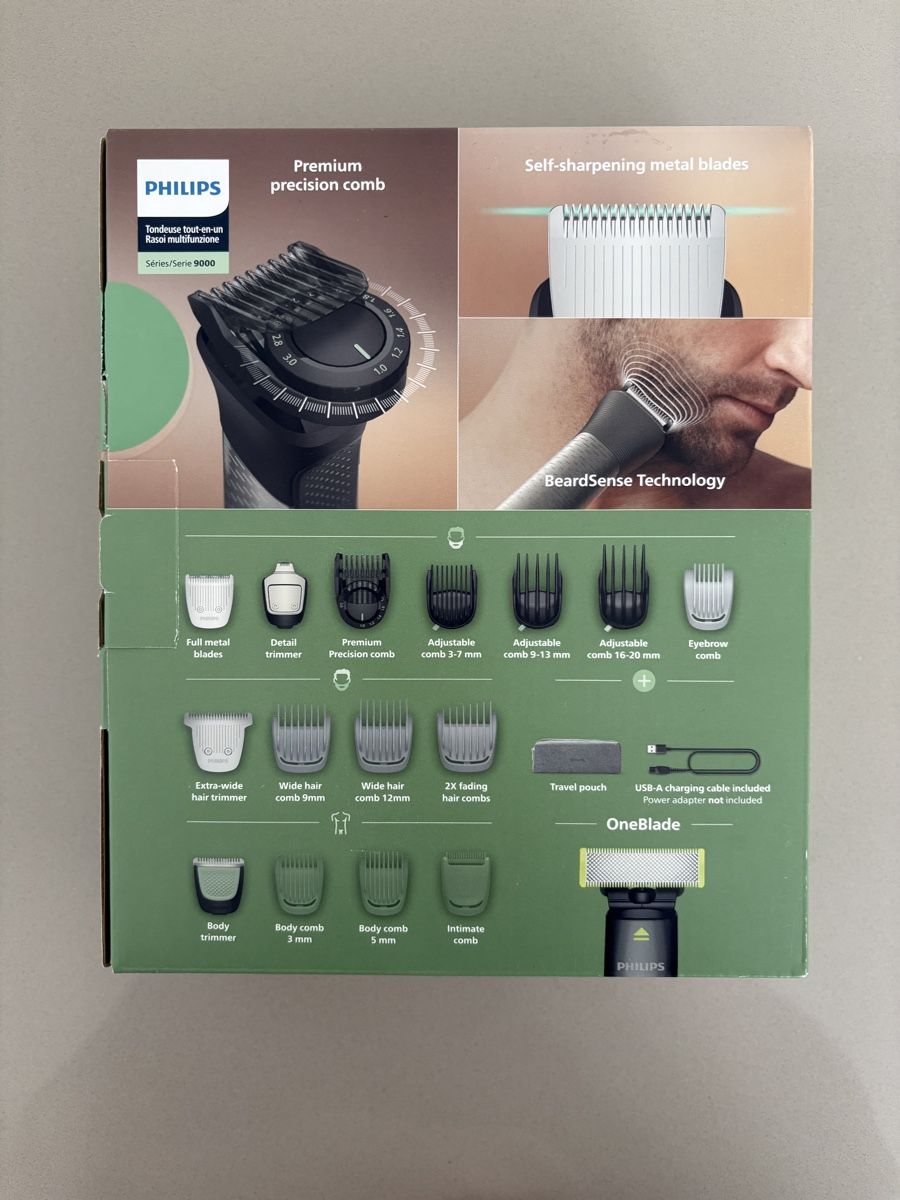 Philips Taglio: Excellent condition Philips All-in-One trimmer 9000 Series – Nuovo (secondo la descrizione) da Adliswil venduto da GermanK 1