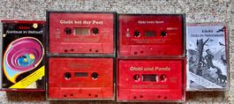 GLOBI Kassetten 6 Stk. Dialäkt-Hörspiele
