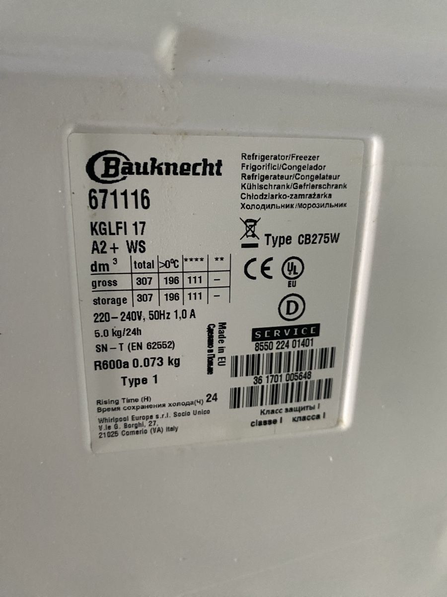 Kühlschrank: Bauknecht Kuhlschrank  – Gebraucht aus Kriens von cna_56xl 6