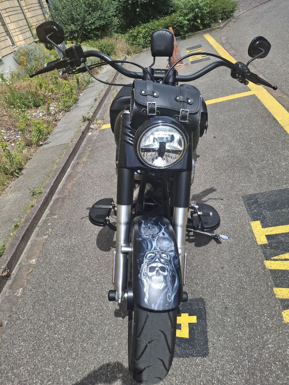 Harley-Davidson Chopper: Harley-Davidson fatboy 1585 – Usato da Birsfelden venduto da f69_v8ql 2