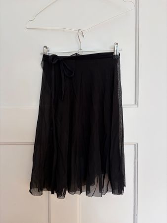 Ballett Wickelrock in Schwarz