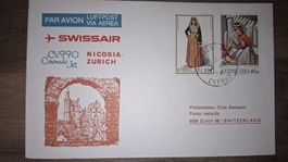 Swissair Nicosia - Zürich 