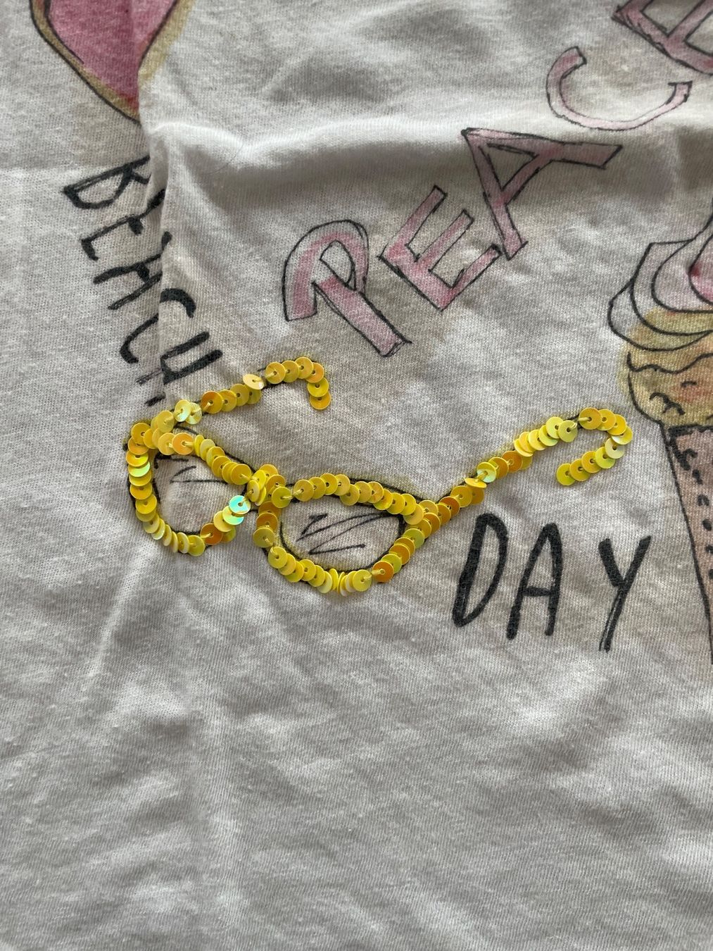 T-shirt: Grace T-Shirt mit Pailletten – Nuovo (secondo la descrizione) da Unteriberg venduto da fae_2gz2 2