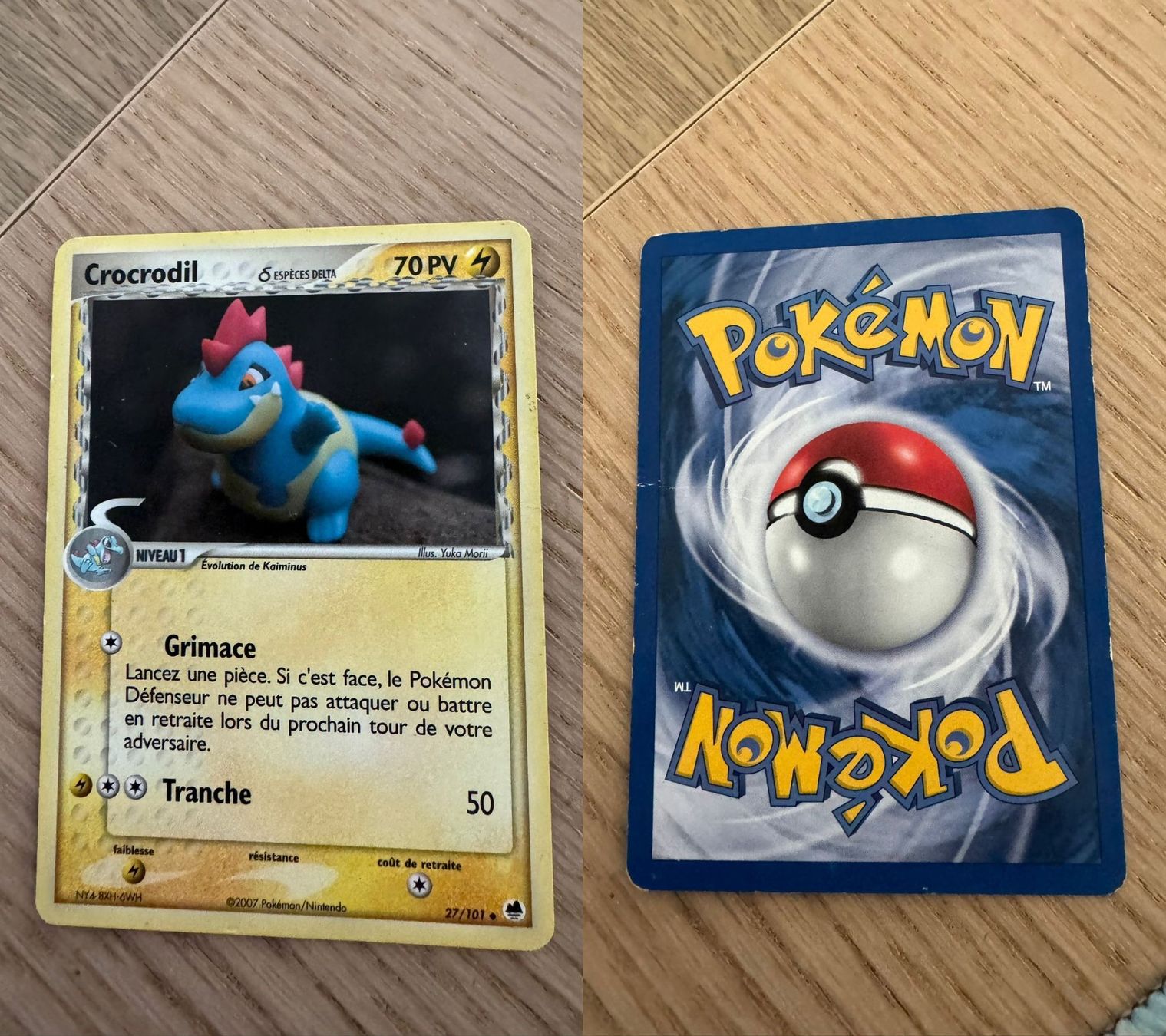 Pokémon Sammelbilder & Trading cards: Crocrodil 27/101 – Gebraucht aus Chavannes-Renens von skywalker1942