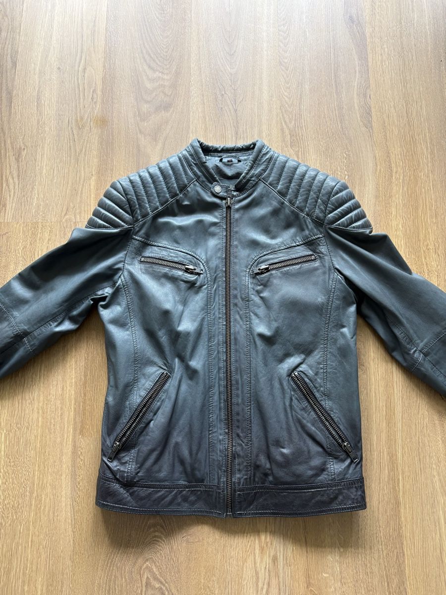 Giacche: Freaky Nation Lederjacke grau M – Nuovo (secondo la descrizione) da Zürich venduto da nh90 3