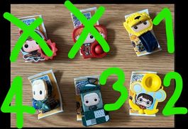 NEU Luna Lovegood, Harry Potter und Draco Malfoy - KinderJoy