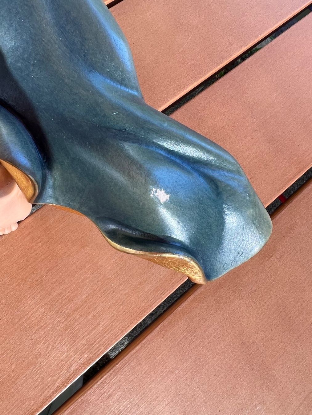 Statuette: Holzengel von C.+E. Wallnöfer-Grond – Usato da Rüti ZH venduto da Atina.c 2