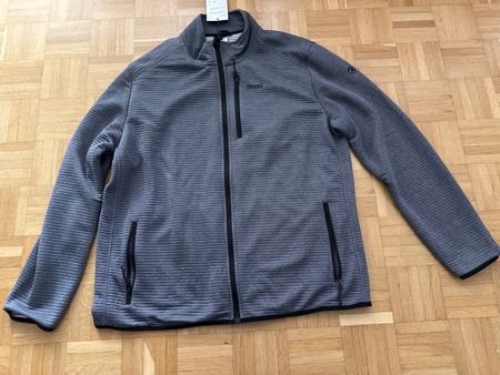 Sherpa Bardia Herren Fleecejacke, Grau, XL