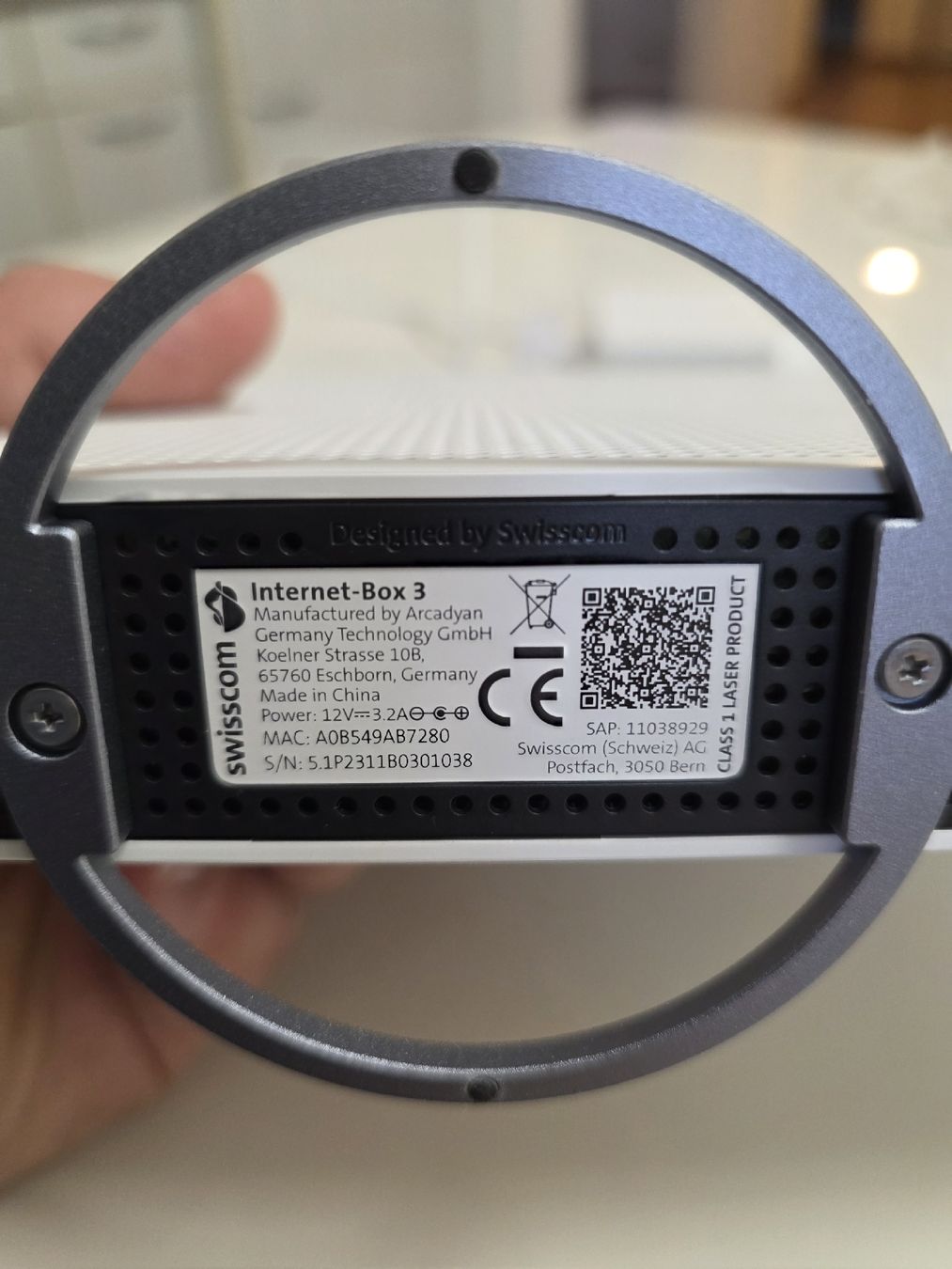 Swisscom Modem & Router: Swisscom Internet-Box 3 - Top Zustand! – Usato da Kaltenbach venduto da ksh_78r6 2