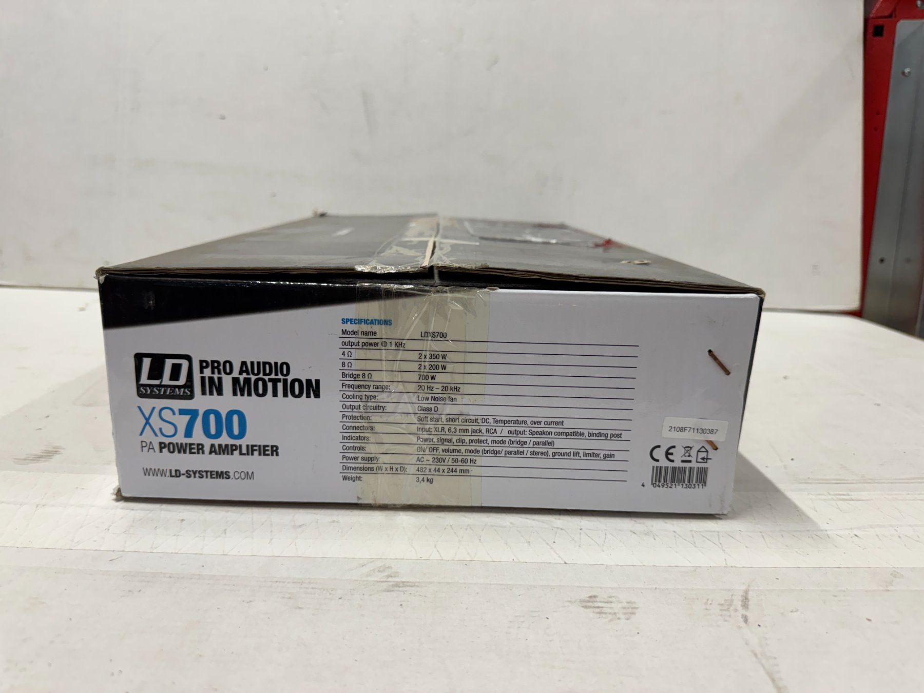 LD Systems Amplificatori: LD Systems Endstufe XS 700 (A317) – Nuovo (secondo la descrizione) da Däniken SO venduto da Profog1 8
