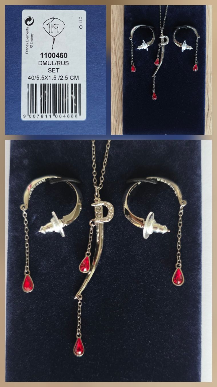 Altri gioielli: swarovski Disney Elements Schmuckset  rot neu Pirates oft  – Nuovo e nell'imballaggio originale da Niederhasli venduto da 8155irae
