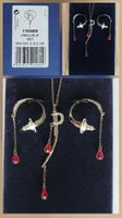 swarovski Disney Elements Schmuckset  rot neu Pirates oft 