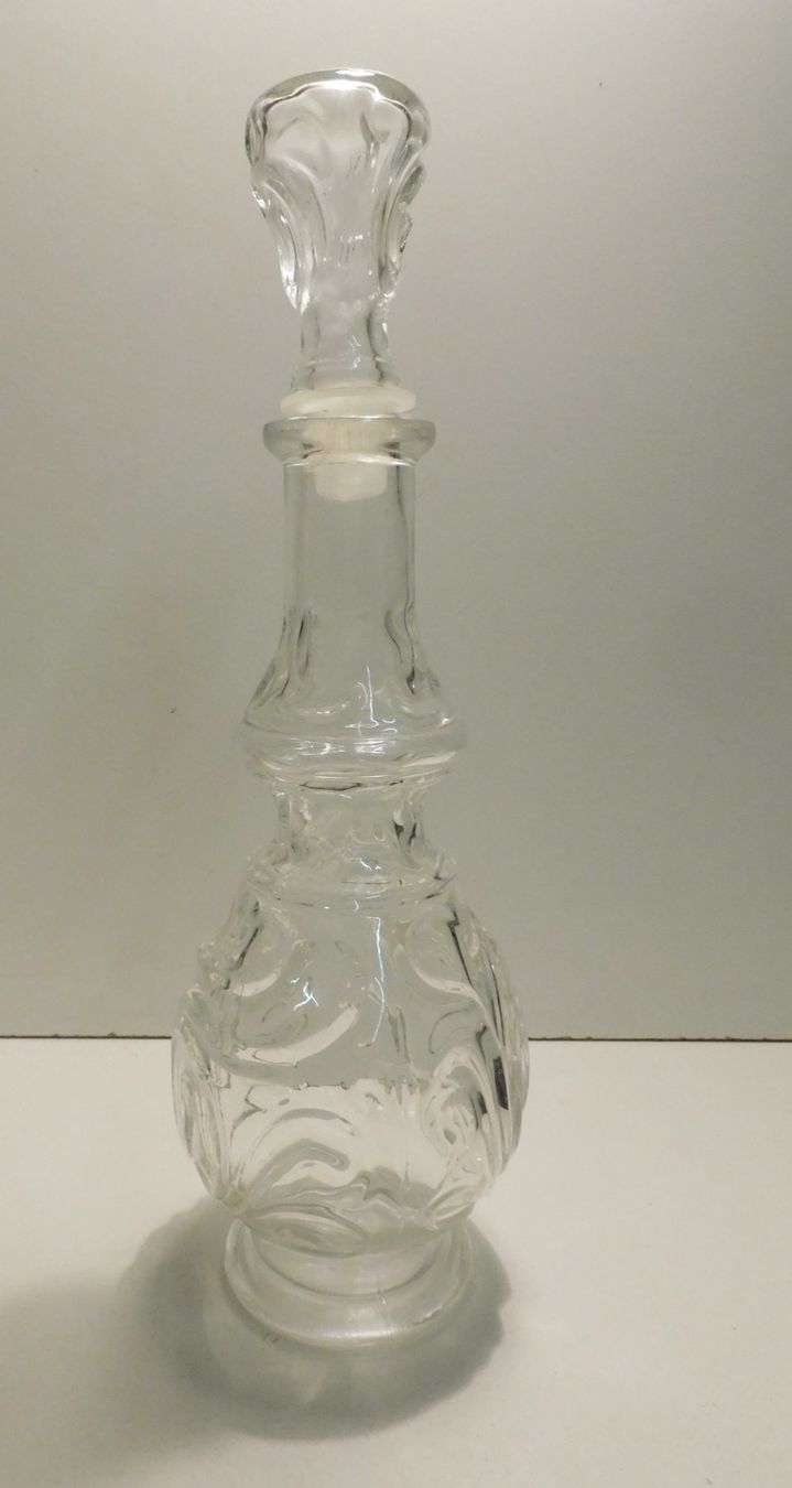 Caraffe: Karaffe Glaskaraffe Likör - Schnaps Karaffe   28 Gesamthöhe – Usato da Sursee venduto da 76