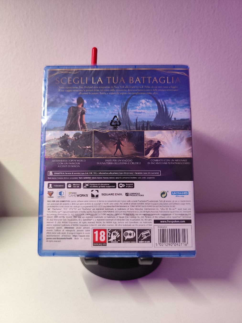 Giochi: Gioco PS5 Forspoken SEALED New!!! – Nuovo e nell'imballaggio originale da S. Vittore venduto da GamesAndCards95 1