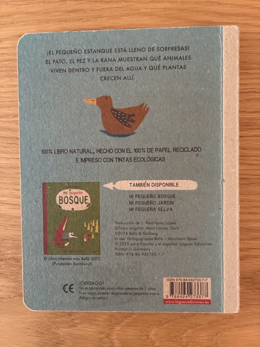 Livres: Mi pequeño estanque – D'occasion à Zürich par iki_dbv7 2