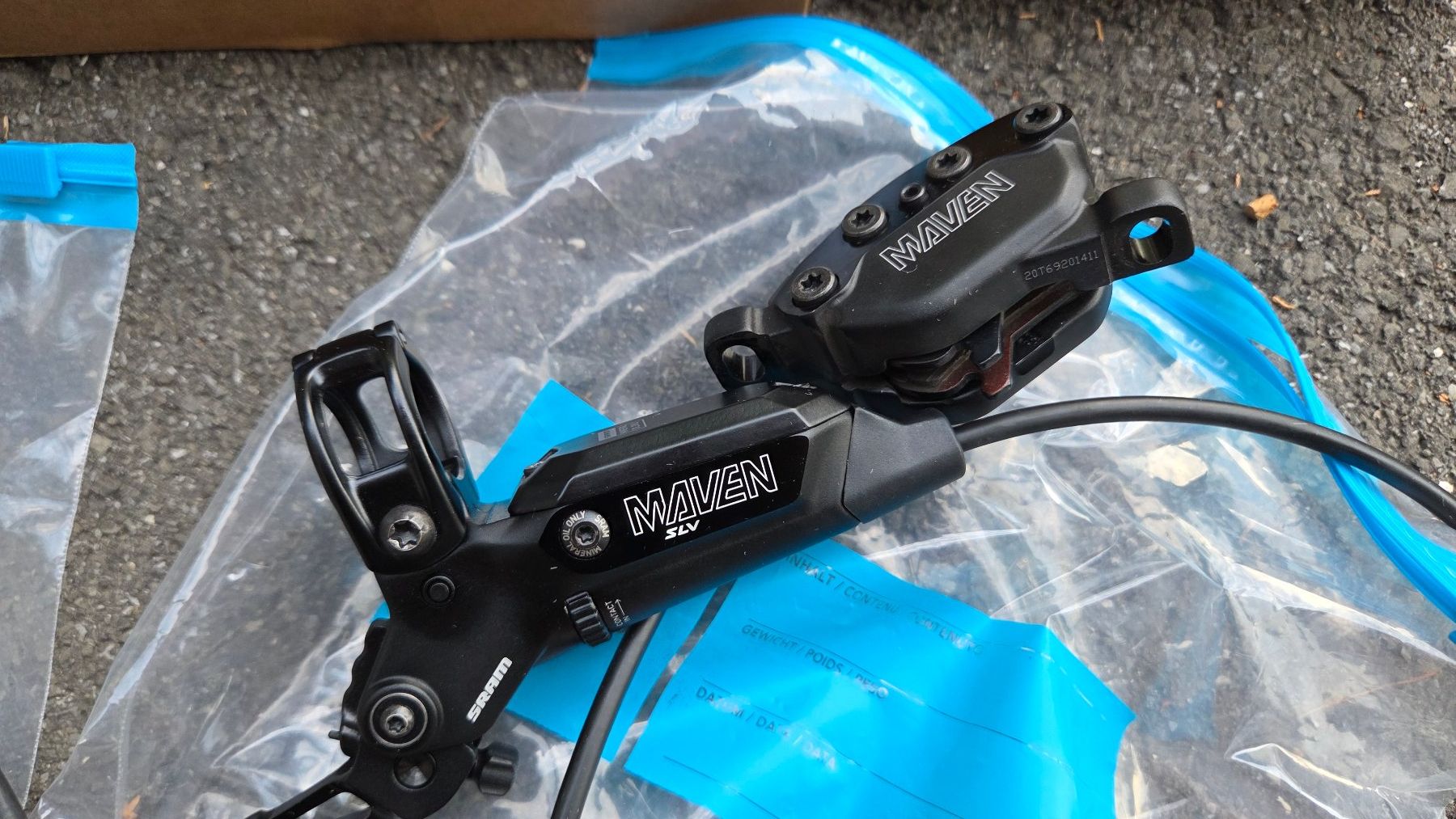 Sram Ersatzteile: Sram Maven Silver B1 Bremsen Set inkl. Bleed Kit – Gebraucht aus Zug von Mtb09 1