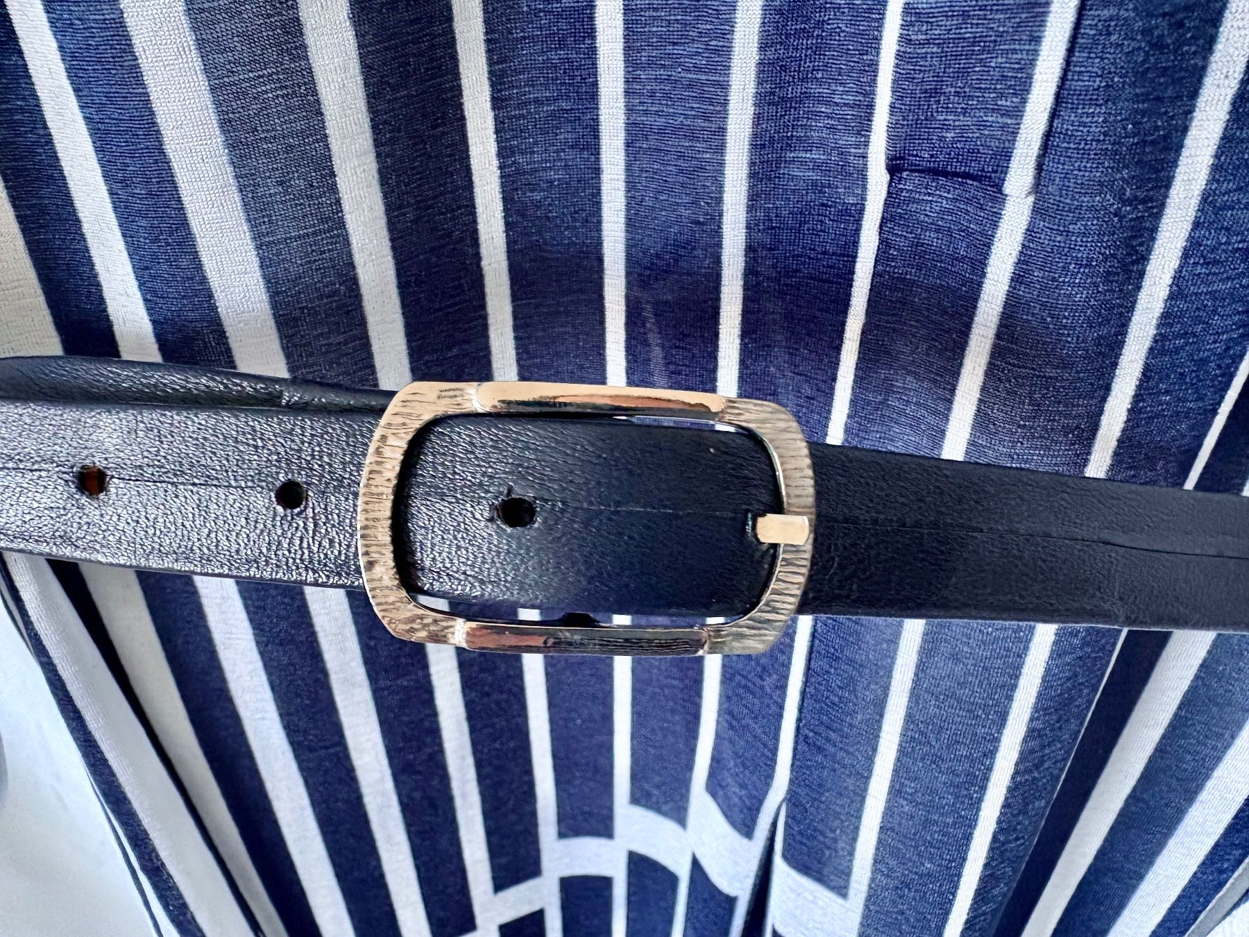 Vestiti: Blusenkleid blau-weiss gestreift,  "Jersey mit der Krone" – Usato da Oberrieden venduto da pet_n2c2 5