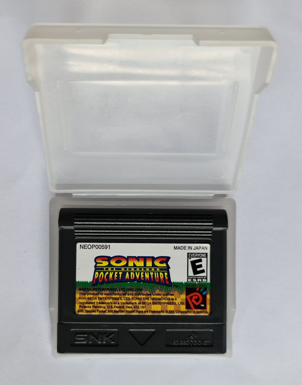 Sonic Hedgehog Pocket Adventure 🕹️Neo Geo Pocket Neogeo USA (Gebraucht ...