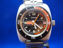 Squadron, Skin Diver, Vintage, 70er, Swiss, läuft ab Fr.1.-
