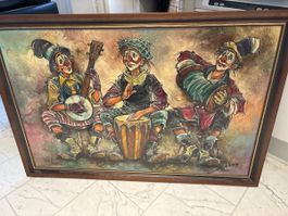 Clownbild 120 breit 82 hoch