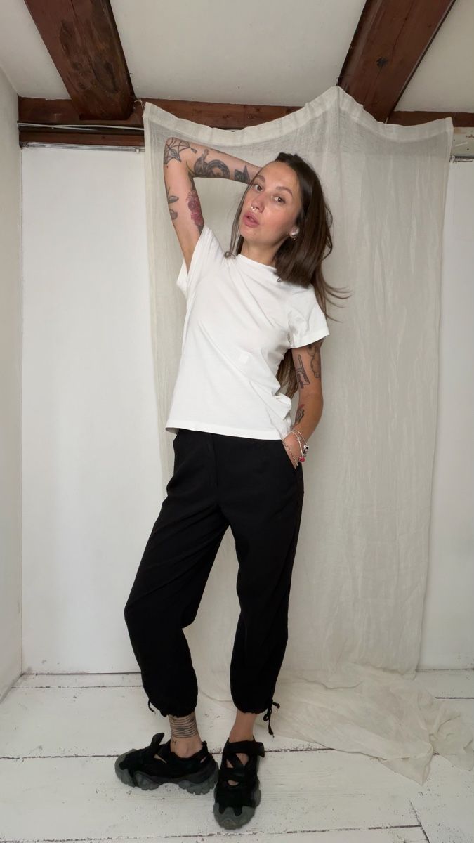 Hosen: Vintage Y2K black pants  – Gebraucht aus Knonau von Grapesvintage 8
