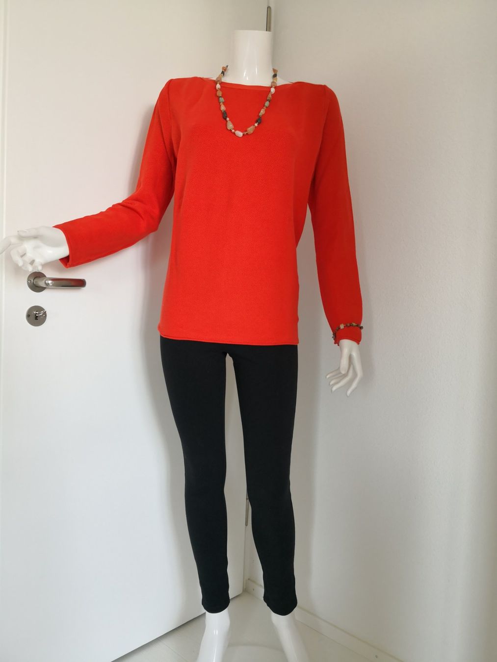 Maglioni & Felpe: 🤩STREET ONE STRICK-PULLOVER ORANGE – Usato da Olten venduto da Naja-Twins-Twins 5