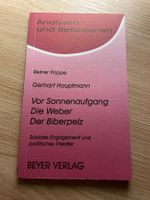 Reiner Poppe: Vor Sonnenaufgang, Die Weber, Biberpelz