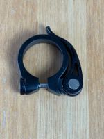 Sattelstützklemme Alu schwarz Durchmesser 31.8 mm neu