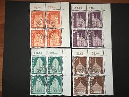 1967 Baudenkmäler Erstag gest. Viererblock  (3813)