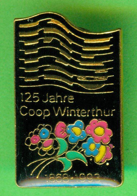 Plaketten & Abzeichen: Coop  Winterthur  125 Jahre – Gebraucht aus Winterthur von Sammleroase