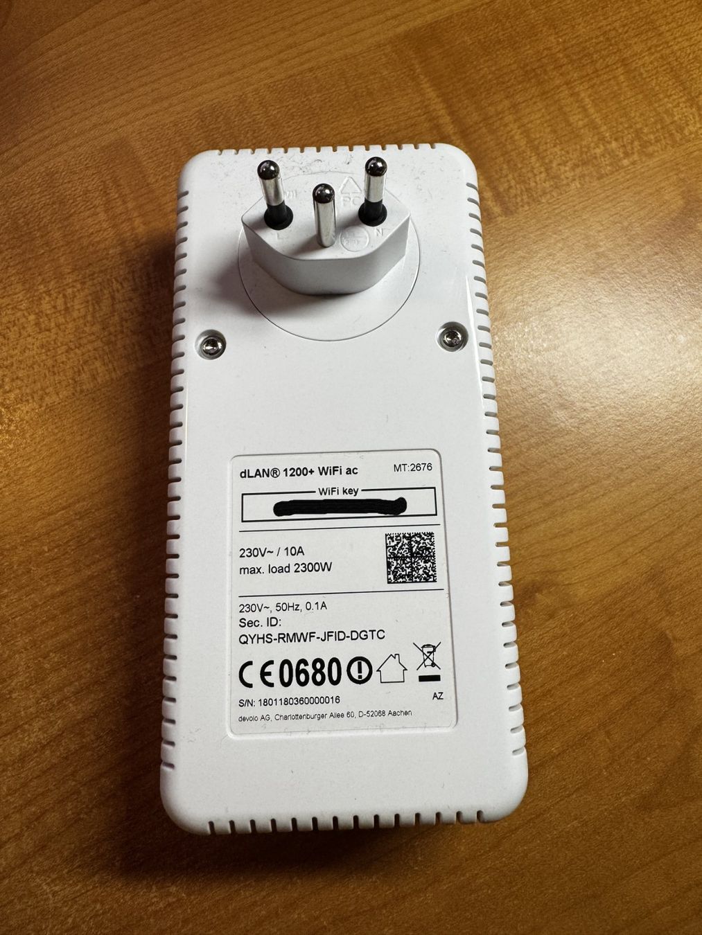 Devolo Unità & Adattatore: devolo dLAN 1200+ Powerline Set mit WLAN – 2 Adapter – Usato da Niederweningen venduto da AltairXXX 3