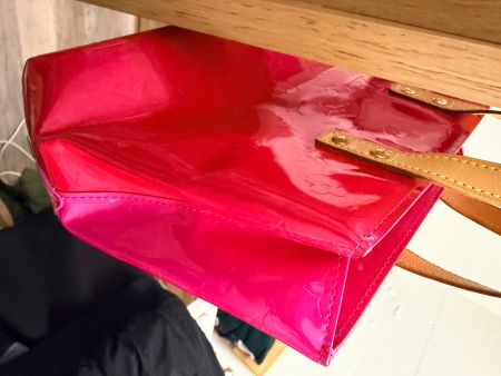 Tasche Pink Lackleder Sommer Glänzend 💖 LV