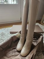 Gianvito Rossi Stiefel in wunderschöner Beige/Cremefarbe, 37
