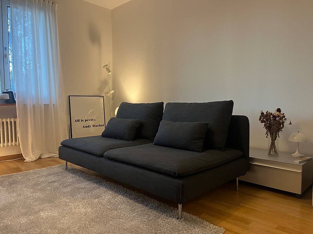 Sofas: Söderhamn Sofa Sitzelement 3 Hillared Anthrazit – Gebraucht aus Basel von art_prk8