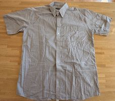 Hemd - MICHAEL KAUF Kurzarm grau ca. Gr. XXL 45-46