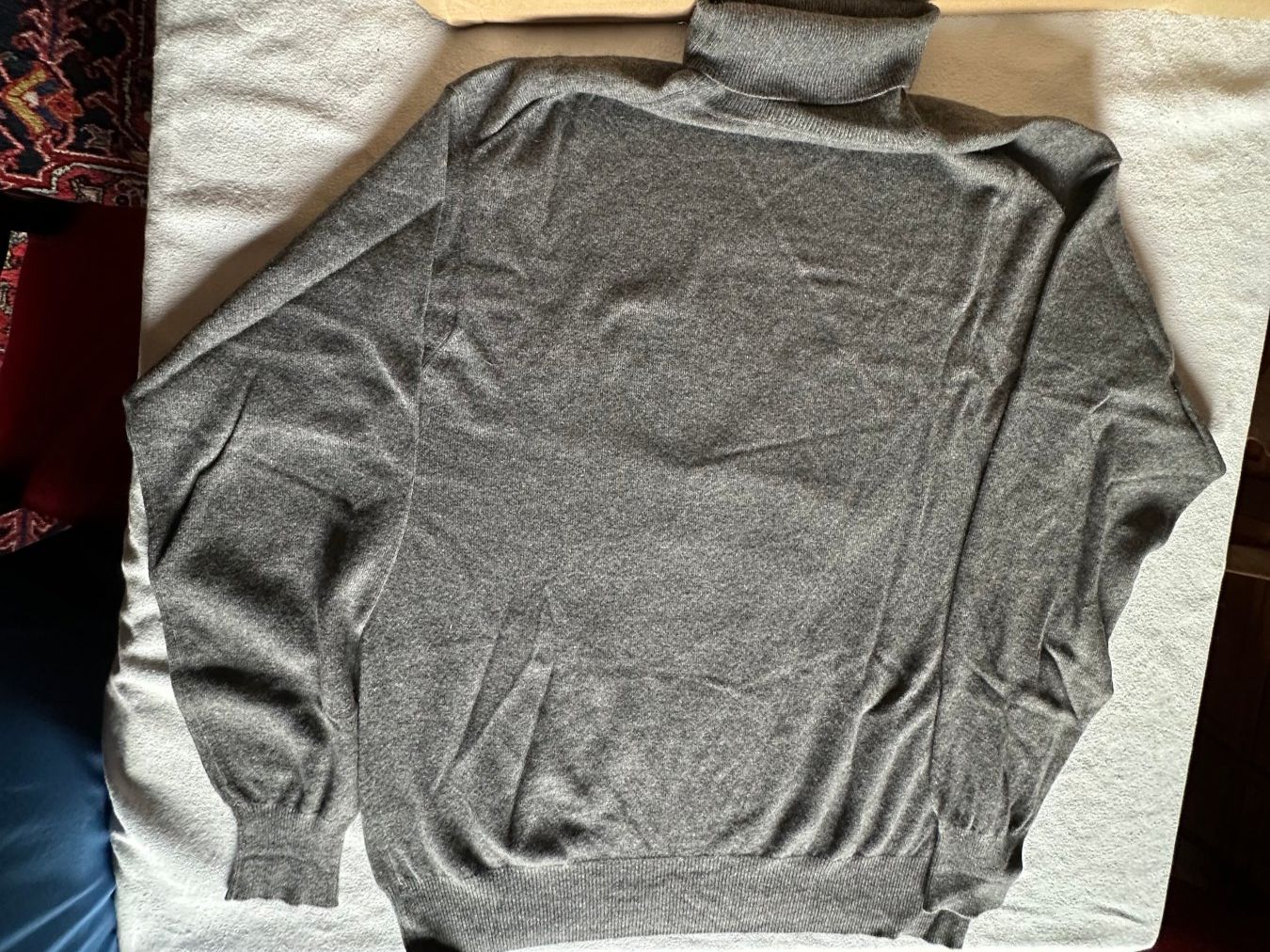 Pulls & Sweat-shirts: Pull Cashmere col roulé gris – D'occasion à Ste-Croix par mjmg 4