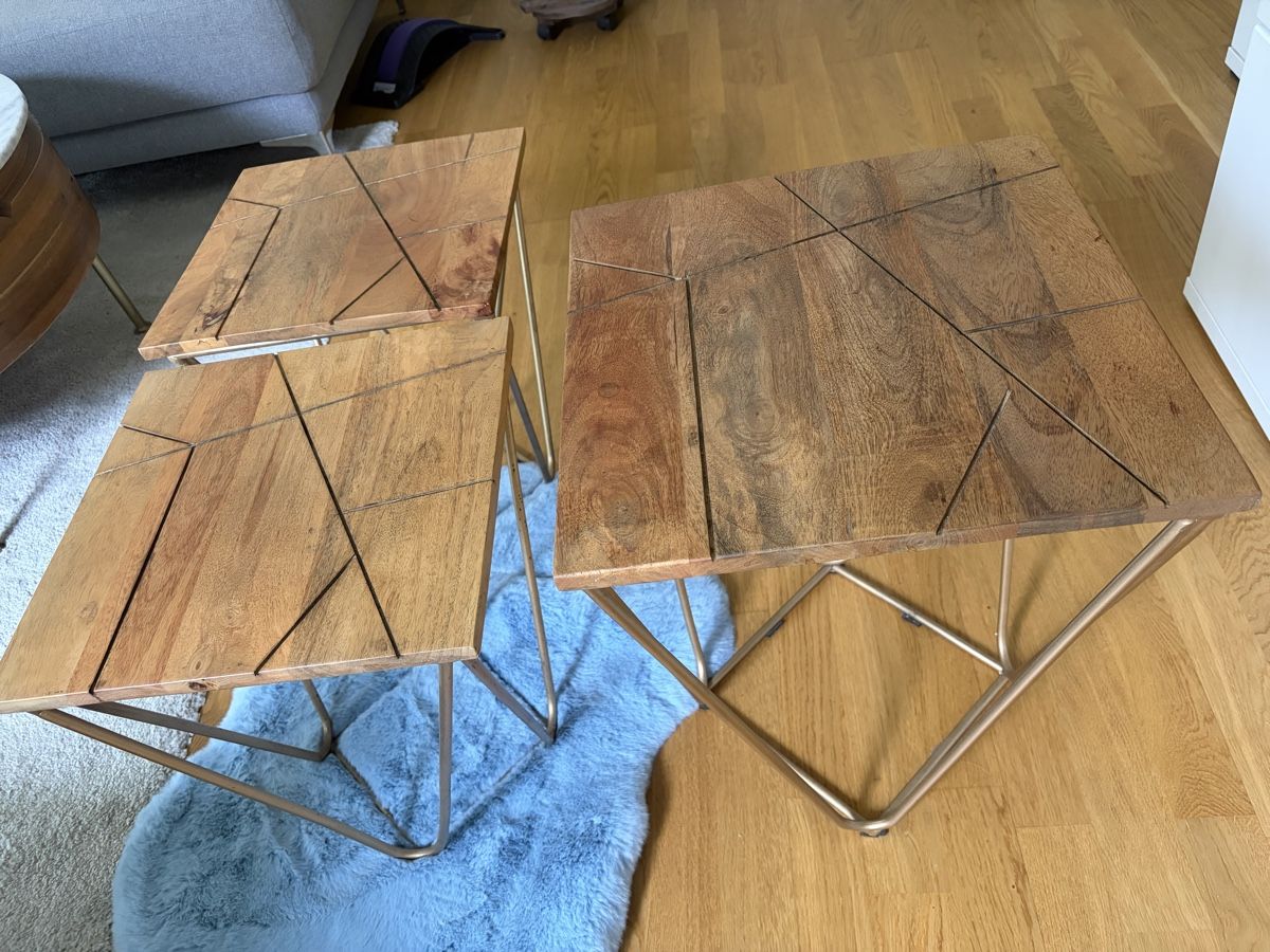 Set di tavolo e panche: 3-er Tischset – Usato da Zürich venduto da vuc_xxj8 2