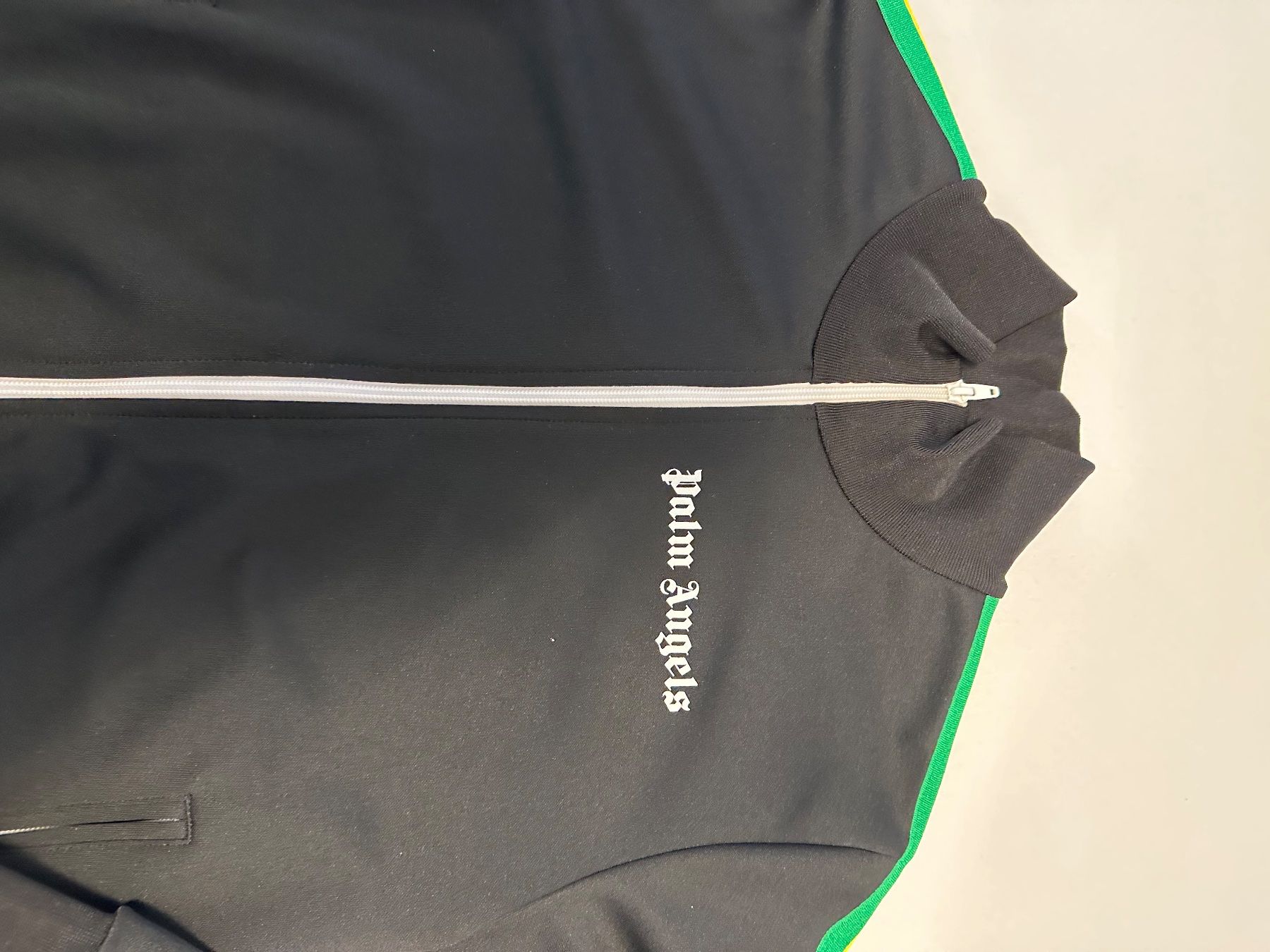 Palm Angels Giacche: Palm Angels Funnel Zip Track Jacket Exodus Grösse M – Nuovo (secondo la descrizione) da Schaffhausen venduto da Guckyy 1