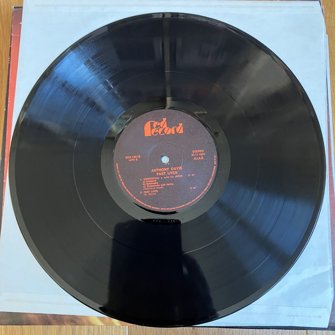 Dischi in vinile: Anthony Davis – Past Lives – Usato da Altdorf UR venduto da Metallic0 1