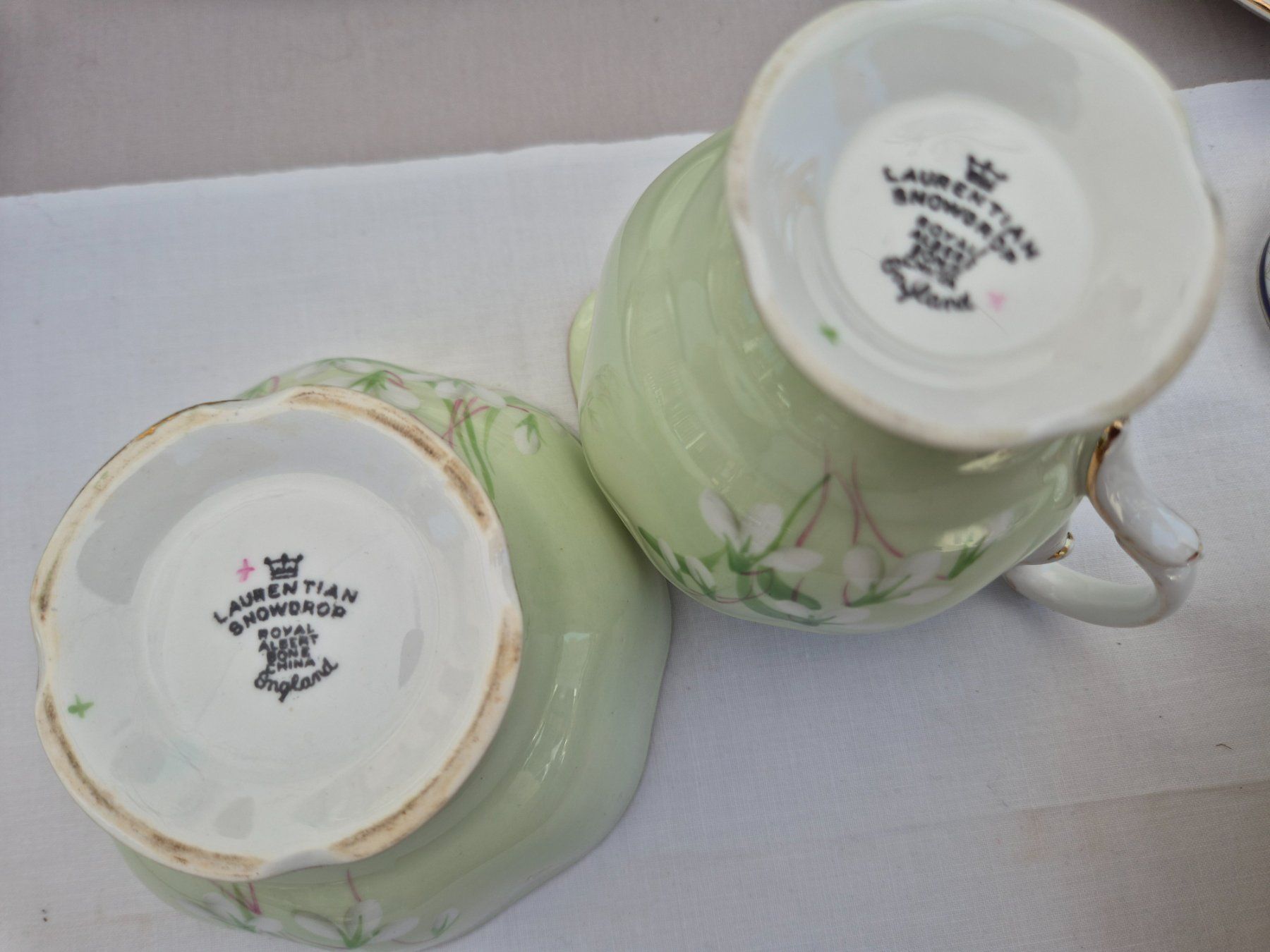 Zuccheriere: Zuckerdose und Milchkännchen, Royal Albert – Usato da Bern venduto da aronari 3