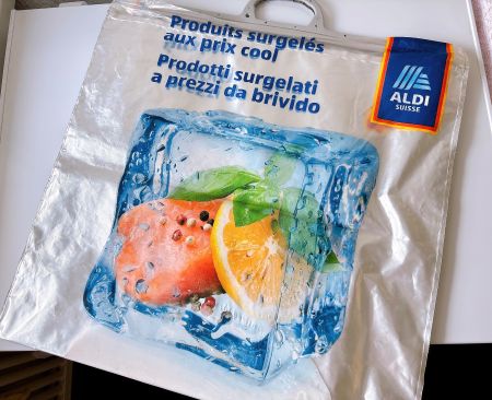 Top! ALDI SUISSE Kühltasche mit Griff, gebraucht