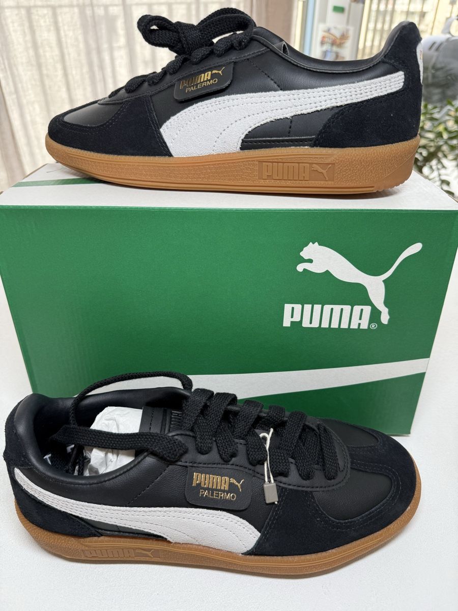 Puma Scarpe da uomo: Puma Palermo Gr. 40, neu mit Originalkarton – Nuovo e nell'imballaggio originale da Zürich venduto da S.N.K.R.Z