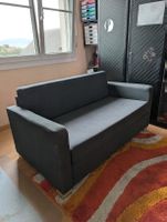 Schlafsofa mit Flecken, aber sehr bequem 