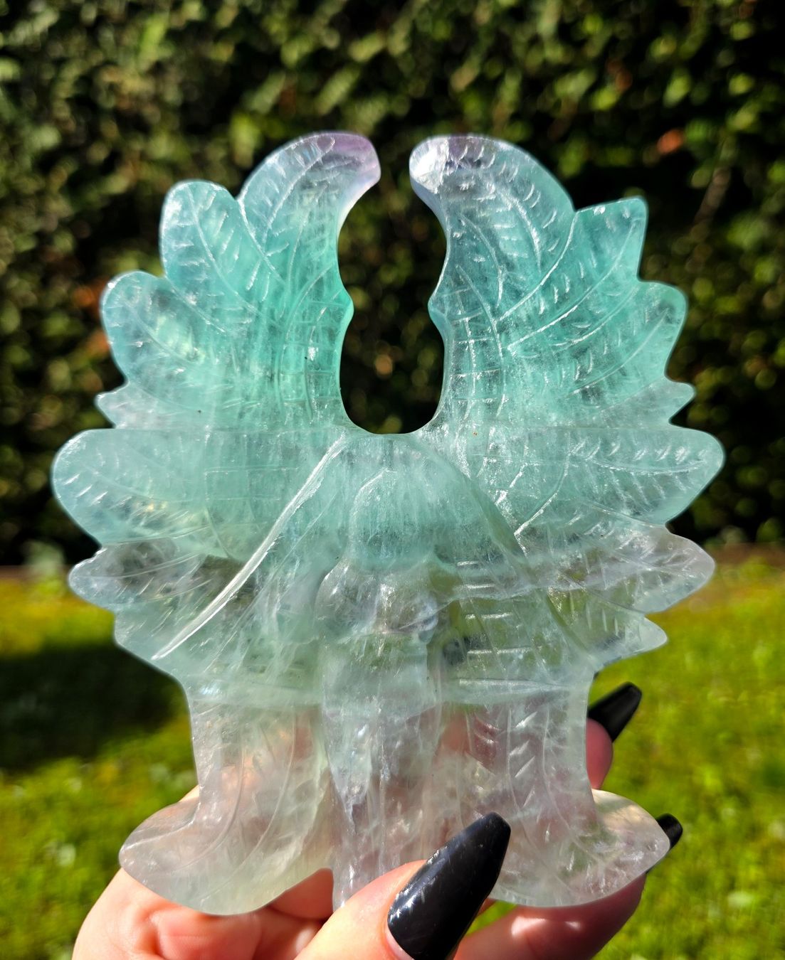 Minerali & Pietre curative: Fluorit Seraphim Engel 576g – Nuovo e nell'imballaggio originale da Matzingen venduto da Shay_Crystalz